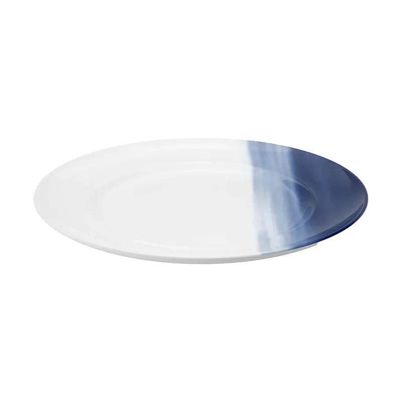 Koppel Lunchteller dekor Ø22 cm Weiß-Blau från Georg Jensen – produktbild