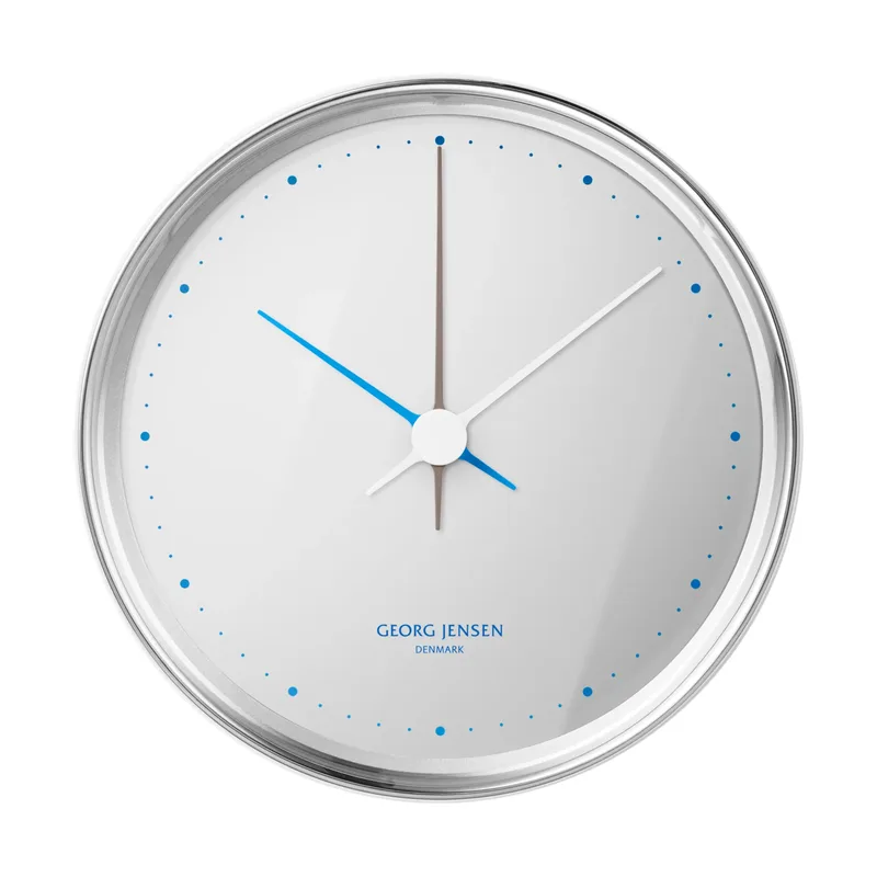 Koppel Wanduhr Ø10 cm Mirror Echo från Georg Jensen – produktbild