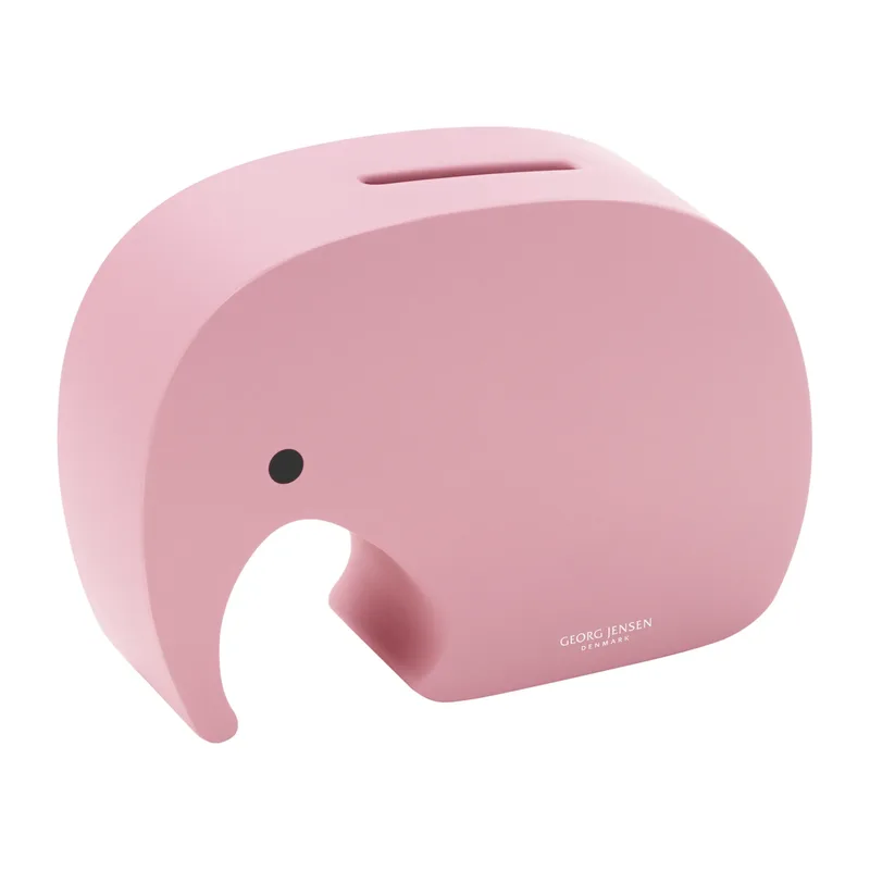 Miniphant Spardose 6x8,7 cm Strawberry blush von Georg Jensen – Produktfoto