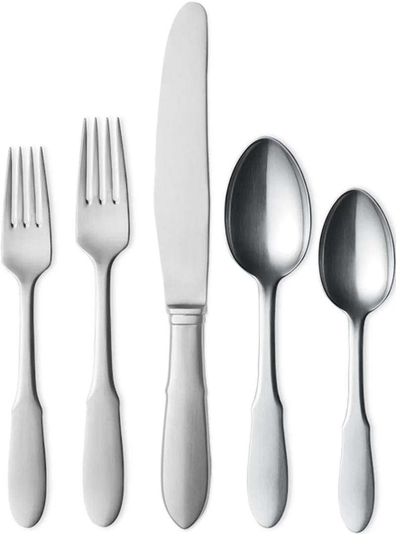 Mitra - Bestekset - 5-delig - Mat - In Geschenkset van Georg Jensen in Zilver – productfoto