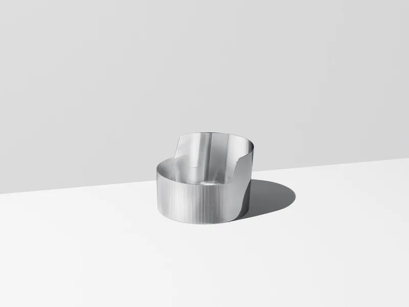 Patricia Urquiola Schaal Middel de Georg Jensen en Rvs – photo du produit