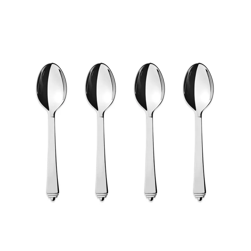 Pyramid Tee- und Kaffeelöffel 4er Pack by Georg Jensen – product photo