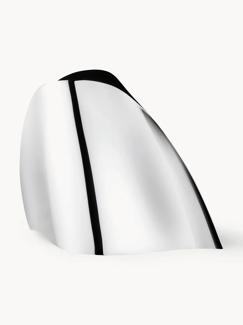 RVS champagnekoeler Indulgence in organische vorm van Georg Jensen – productfoto