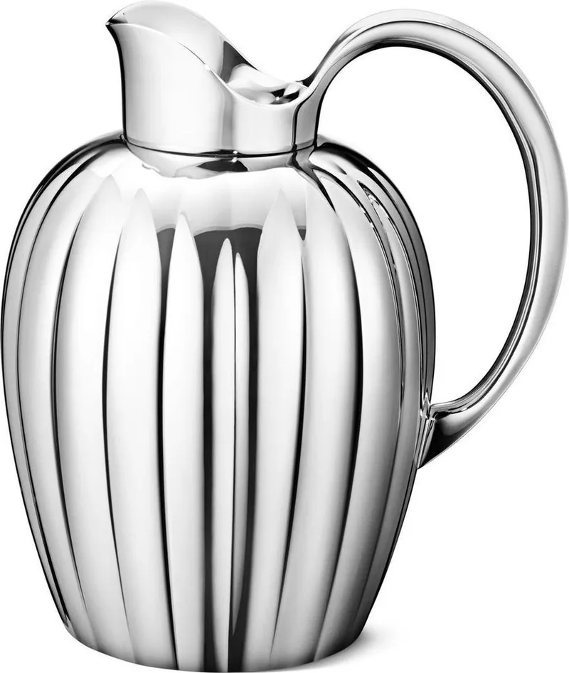 Schenkkan Bernadotte 1,6 Liter Rvs von Georg Jensen in Zilver – Produktfoto