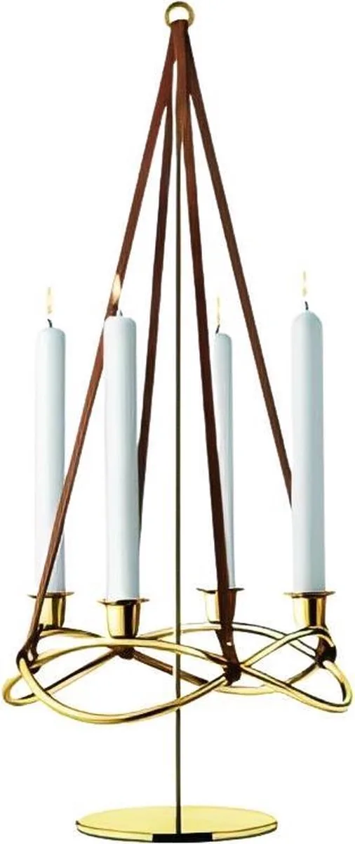 Season Opzetstuk voor kandelaar – verguld by Georg Jensen in Goud – product photo