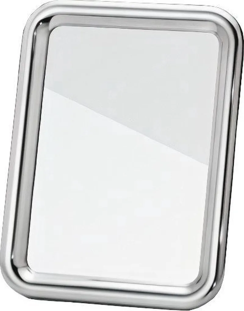 Tableau-spiegel 16,3 X 21,3 Cm Aluminium von Georg Jensen in Zilver – Produktfoto