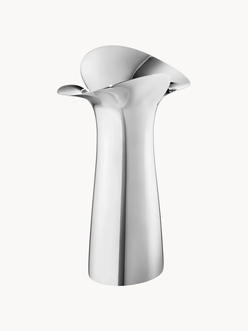 Vaas Bloom Botanica van edelstaal, H 15 cm by Georg Jensen – product photo