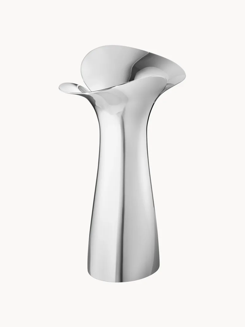Vaas Bloom Botanica van edelstaal, H 22 cm by Georg Jensen – product photo