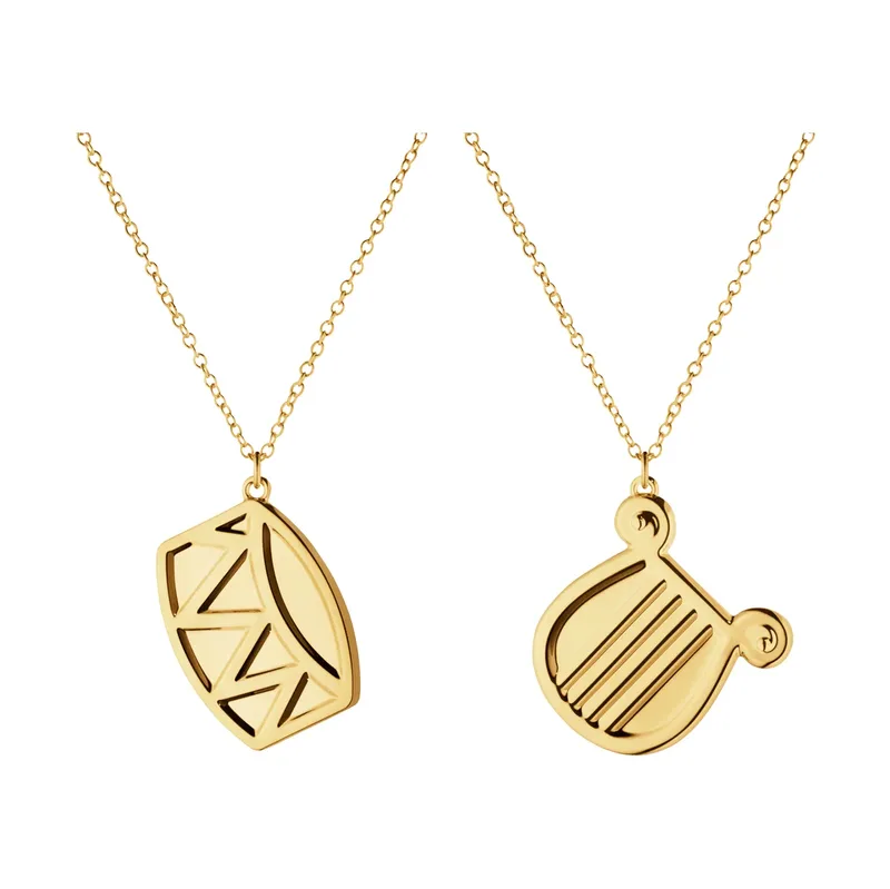 Weihnachtsdeko-Set 2026 Vergoldete Zinklegierung de Georg Jensen – photo du produit