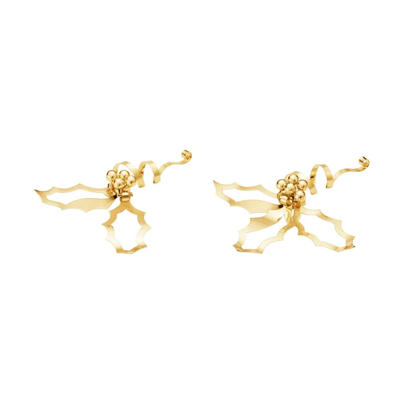Weihnachtsdekoration für den Tisch 2026 Gold, 2-teilig de Georg Jensen – photo du produit