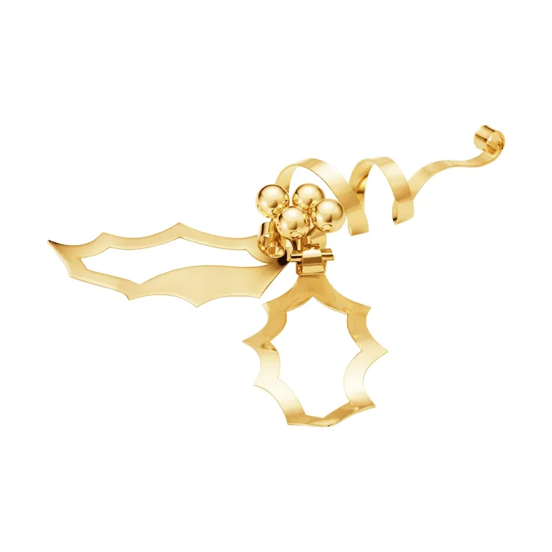 Weihnachtsdekoration für den Tisch 2026 Gold, mittelgroß de Georg Jensen – photo du produit