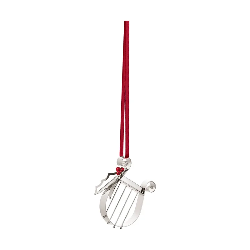 Weihnachtsornament 2026 Harpa, Palladium de Georg Jensen – photo du produit