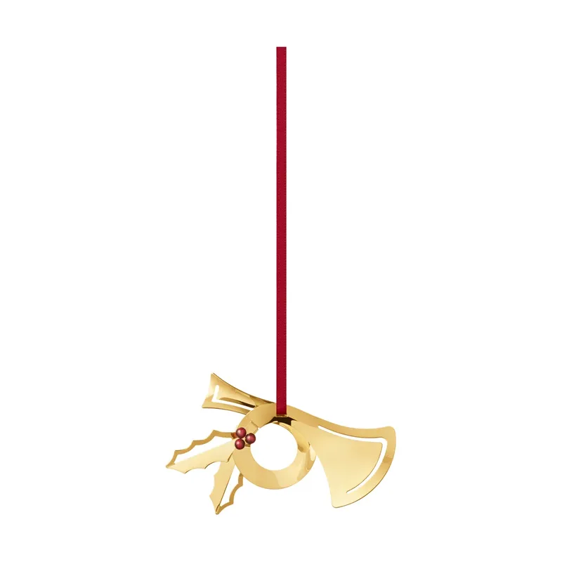 Weihnachtsornament 2026 Horn, Gold von Georg Jensen – Produktfoto