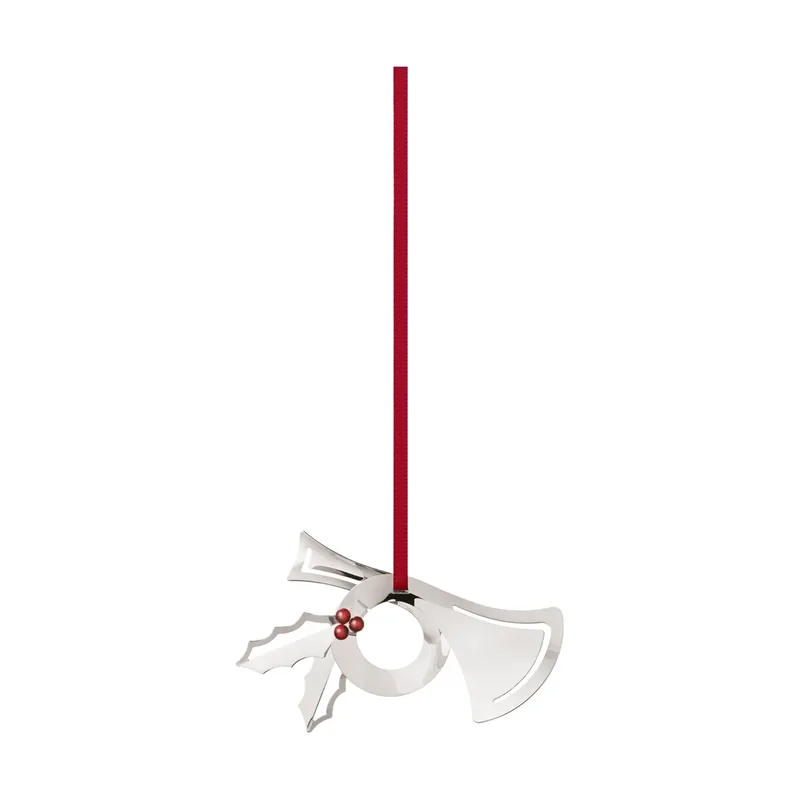 Weihnachtsornament 2026 Horn, Palladium von Georg Jensen – Produktfoto