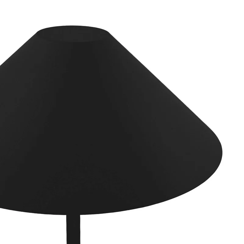 Accu-buiten vloerlamp Cannes, IP54 von Globen Lighting in Schwarz – Produktfoto 4 von 5