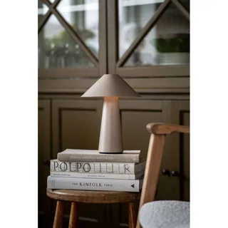 accu-tafellamp Cannes, 26 cm IP44 by Globen Lighting in Beige – product photo 4 of 5