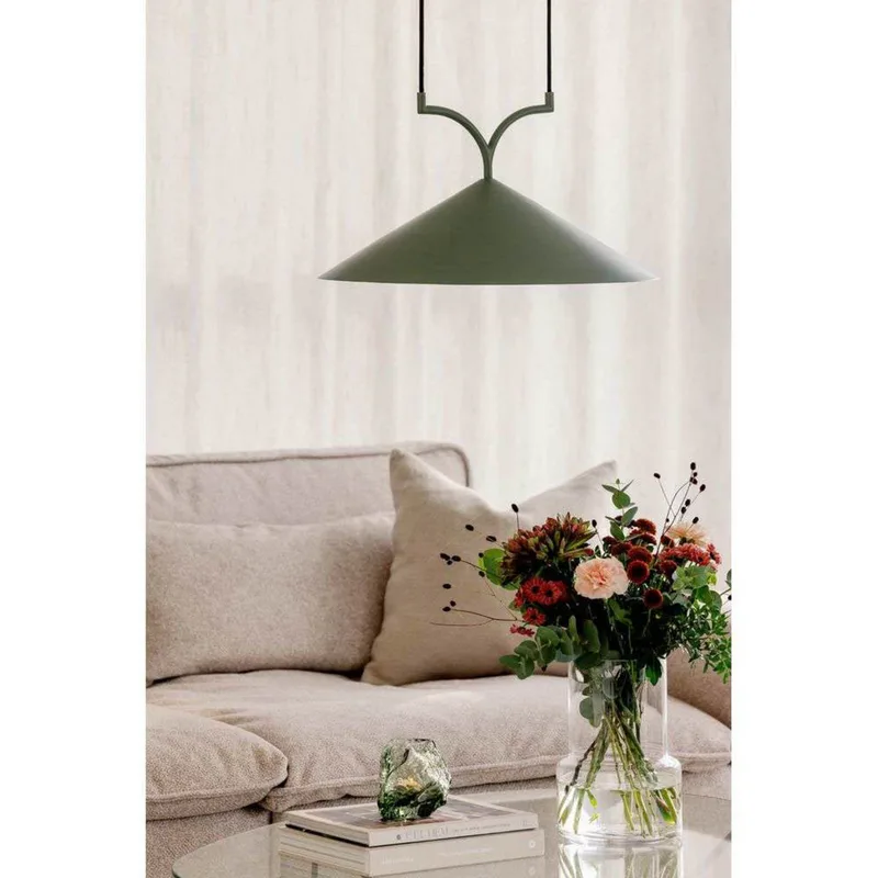 Curve 50 Hanglamp Green von Globen Lighting – Produktfoto