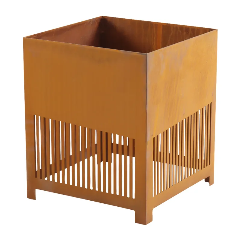 Falsterbo Stehleuchte/Blumentopf 40cm Rå Corten van Globen Lighting – productfoto
