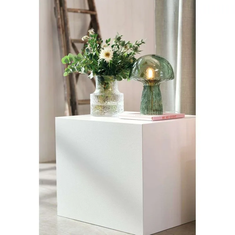 Fungo 22 tafellamp, groen, 30 cm, helder by Globen Lighting – product photo
