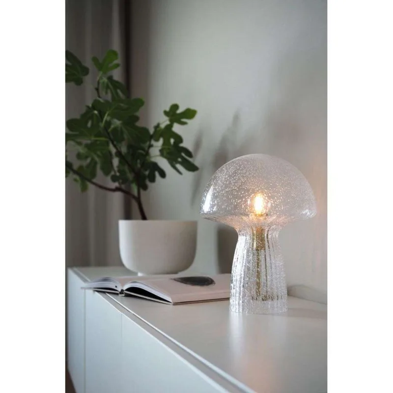 Fungo 22 tafellamp, opaal/helder, 30 cm by Globen Lighting – product photo