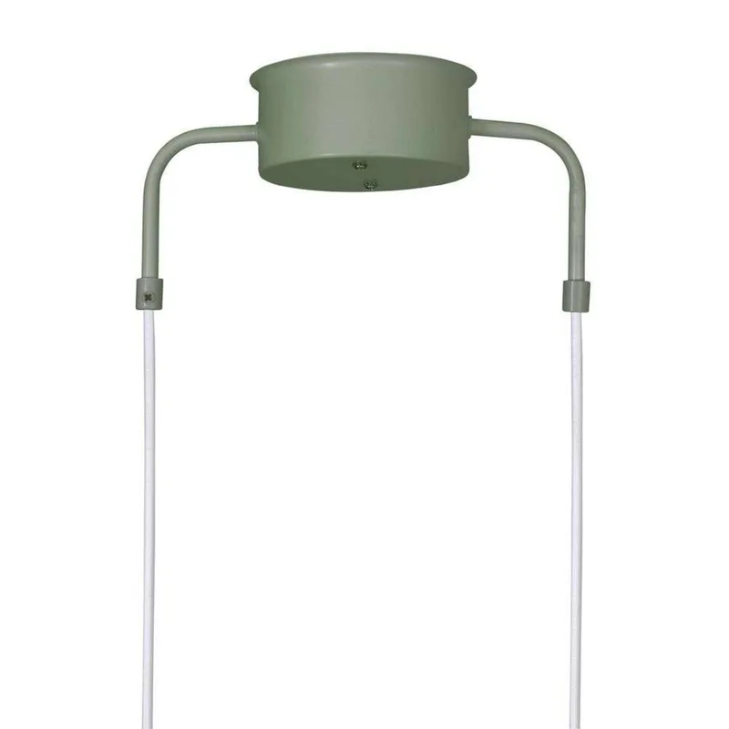 hanglamp CURVE 3, 3-lamps, 95 cm fra Globen Lighting i Grøn – produktbillede