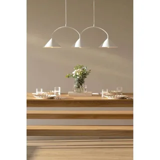 hanglamp CURVE 3, 3-lamps, 95 cm från Globen Lighting i Vit – produktbild 3 av 4