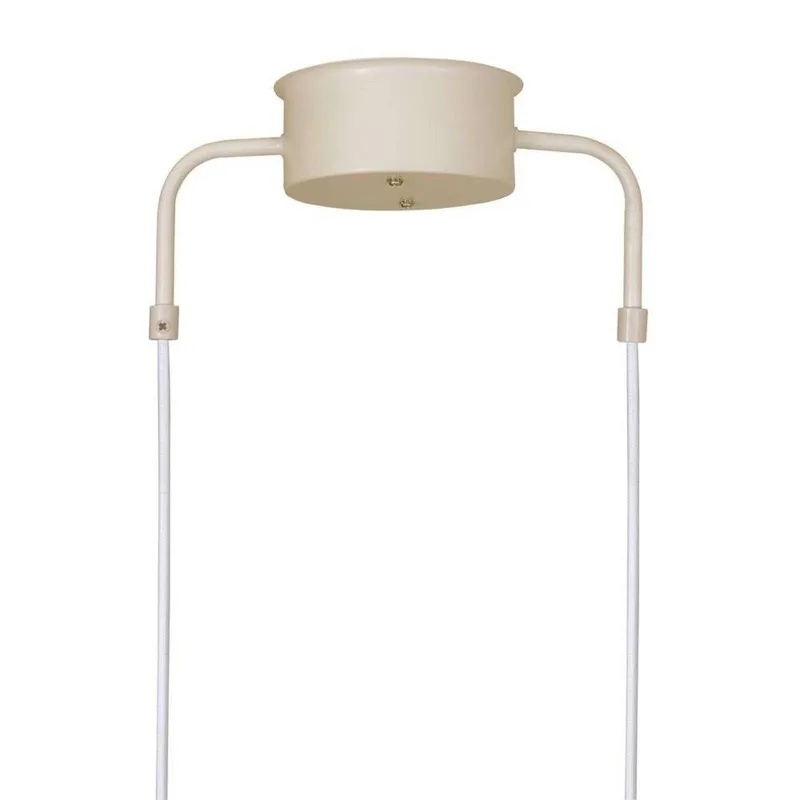 hanglamp CURVE 5, 5-lamps, 165 cm by Globen Lighting in Beige – product photo