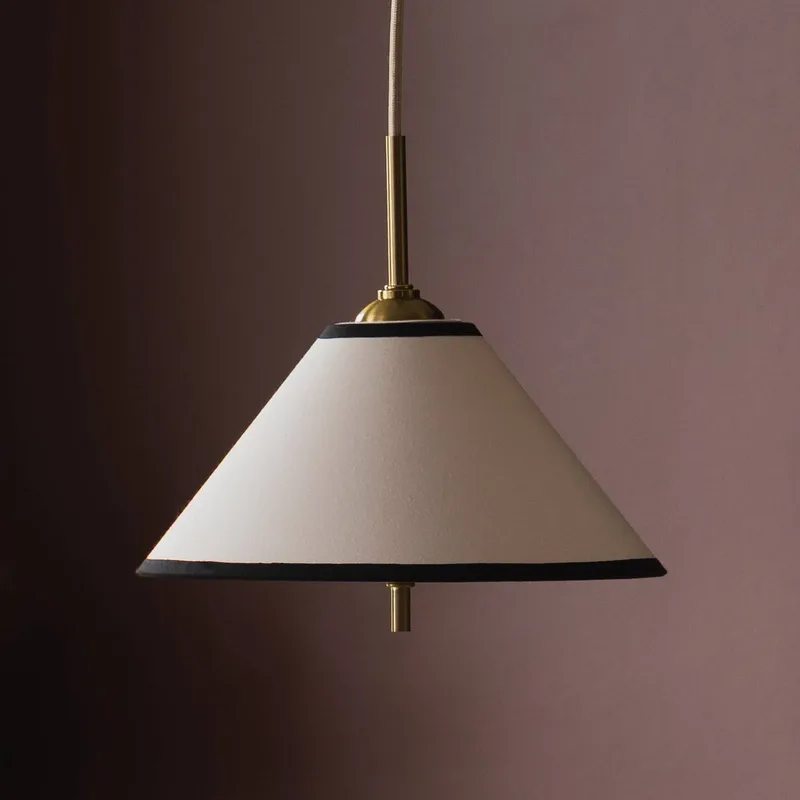 hanglamp IRIS 25 crèmekleurig Ø 25 cm by Globen Lighting in Cream, White – product photo