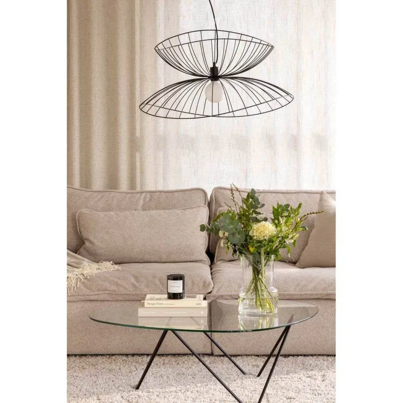 hanglamp RAY, Ø 70 cm by Globen Lighting in Black – product photo 4 of 5