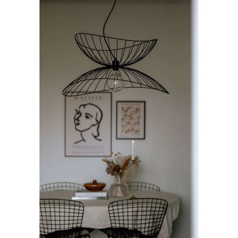hanglamp RAY, Ø 70 cm van Globen Lighting in Zwart – productfoto