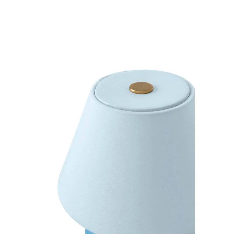 IRIS accu-tafellamp, hoogte 23 cm, G4 by Globen Lighting in Blue – product photo 2 of 5