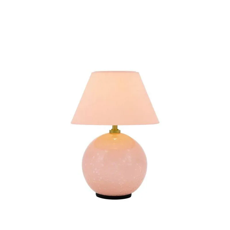 IRIS accu-tafellamp, hoogte 23 cm, G4 by Globen Lighting in Rosé – product photo