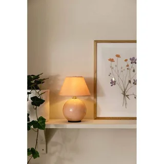 IRIS accu-tafellamp, hoogte 23 cm, G4 van Globen Lighting in Rosé – productfoto 5 van 5