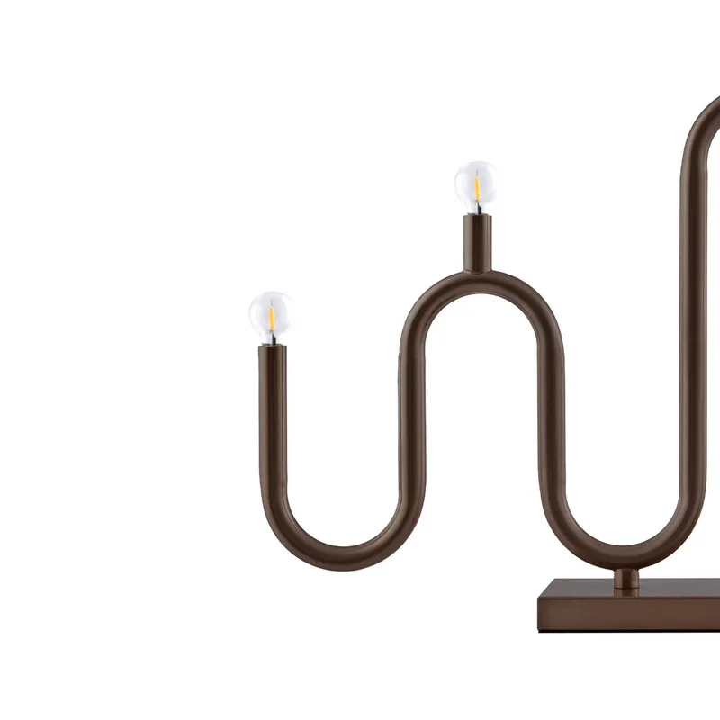 kandelaar Noel 5, breedte 50 cm van Globen Lighting in Brons – productfoto
