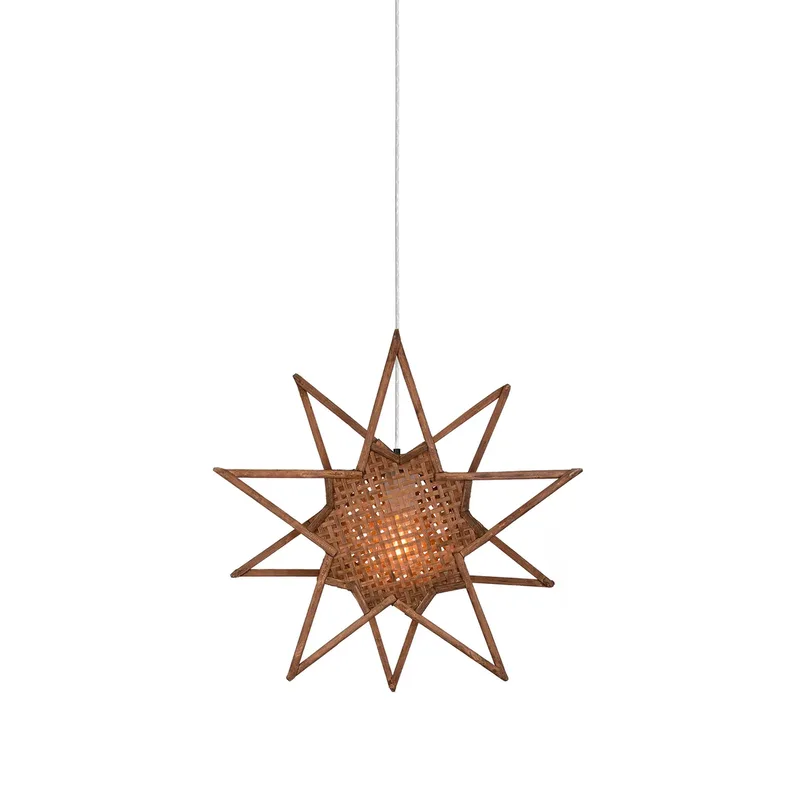 Karin Adventsstern Ø45cm Braun by Globen Lighting – product photo