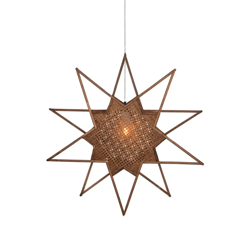 Karin Adventsstern Ø70cm Braun by Globen Lighting – product photo