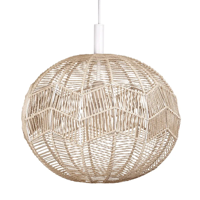 Missy Pendelleuchte Ø45cm Natur-weiß by Globen Lighting – product photo