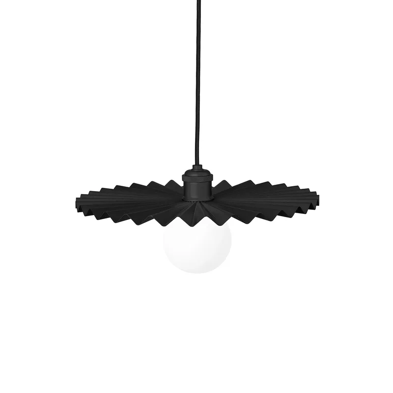 Omega Pendelleuchte 35cm Schwarz by Globen Lighting – product photo