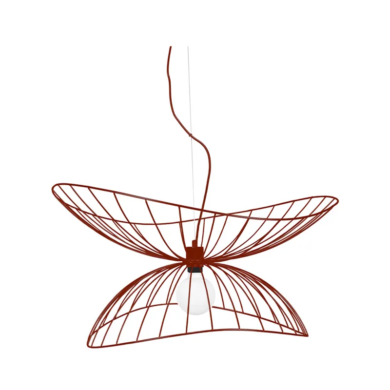 Ray 70 Hanglamp Burgundy by Globen Lighting – product photo