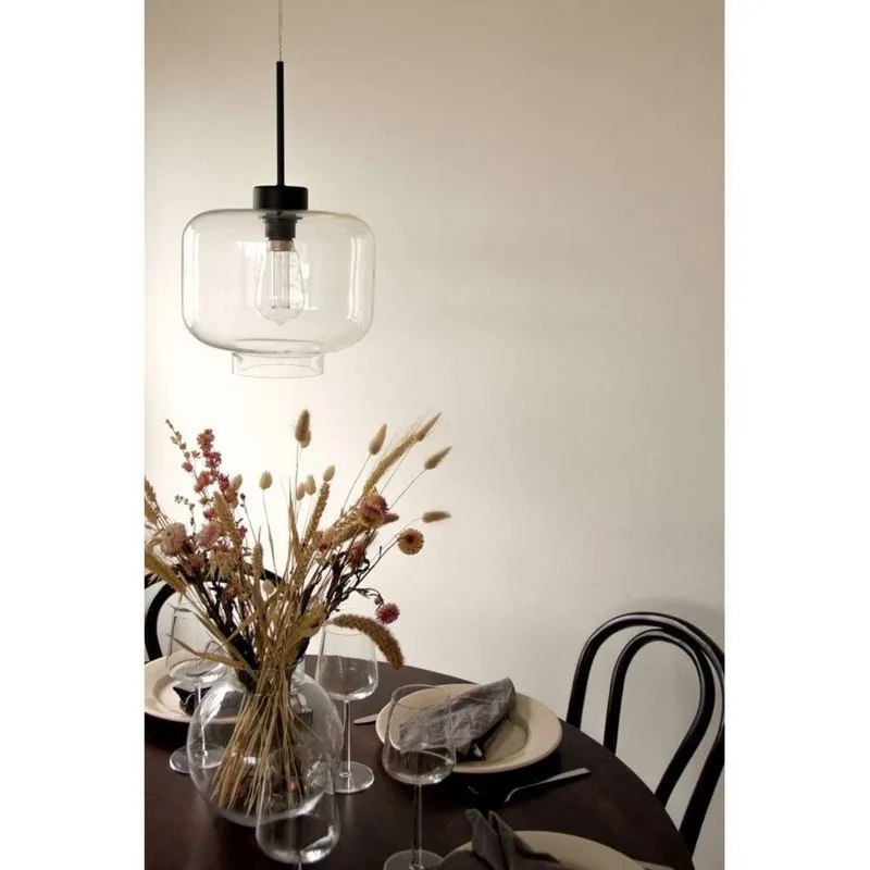 Ritz Hanglamp Clear by Globen Lighting – product photo