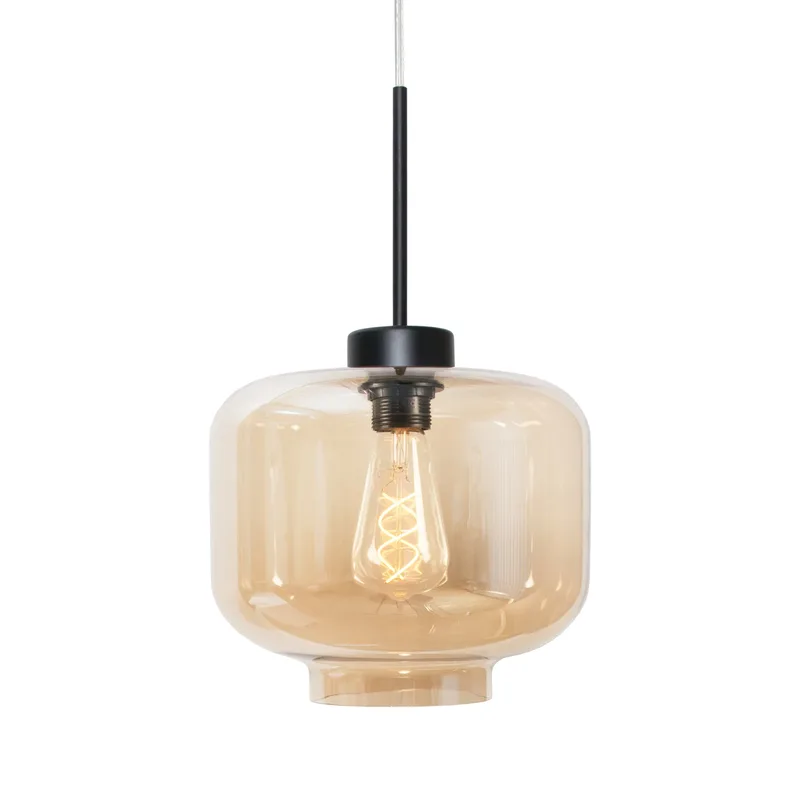 Ritz Pendelleuchte Amber (gelb) by Globen Lighting – product photo