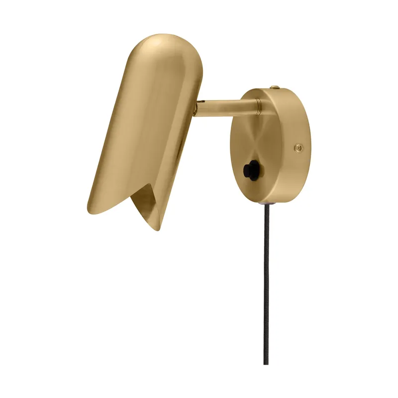 Savoy Wandleuchte Goldfarben by Globen Lighting – product photo