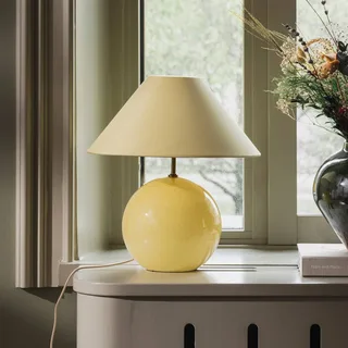tafellamp IRIS, geel/geel, hoogte 39 cm von Globen Lighting in Gelb – Produktfoto 2 von 5