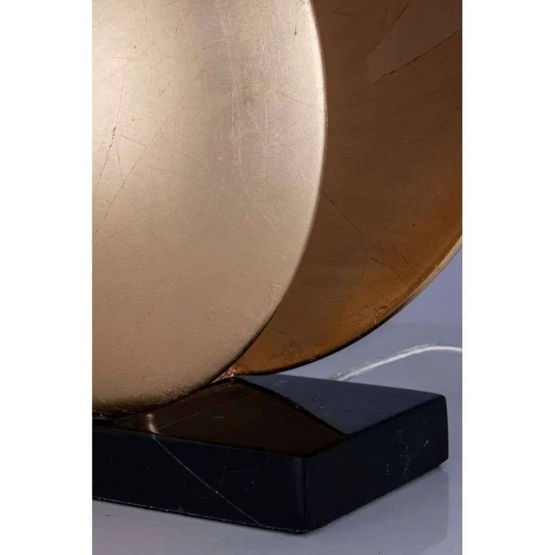 tafellamp ORBIT, messing, hoogte 32 cm by Globen Lighting in Brass, Black – product photo