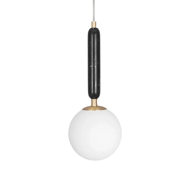 Torrano Pendelleuchte 15cm Schwarz by Globen Lighting – product photo