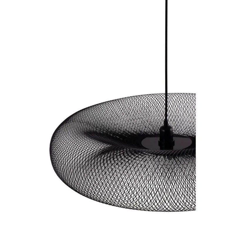 Torus Hanglamp Ø65 Black de Globen Lighting – photo du produit