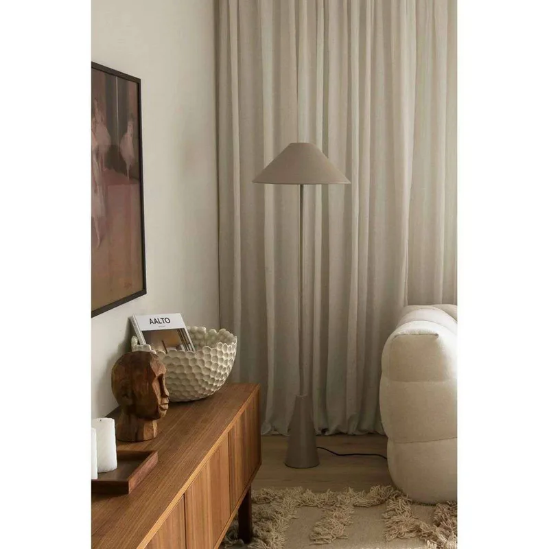 vloerlamp Cannes, hoogte 140 cm by Globen Lighting in Beige – product photo 2 of 2