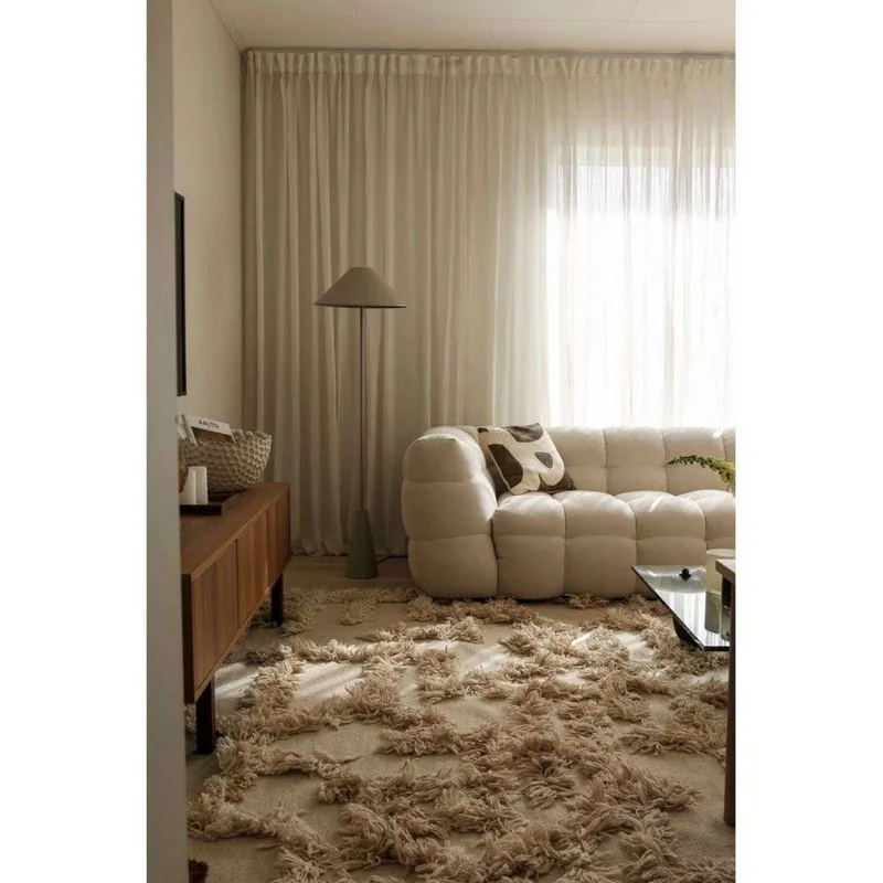 vloerlamp Cannes, hoogte 140 cm van Globen Lighting in Beige – productfoto