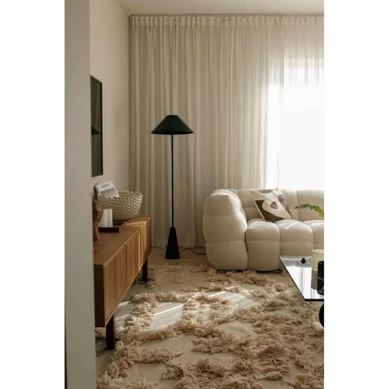 vloerlamp Cannes, hoogte 140 cm by Globen Lighting in Black – product photo
