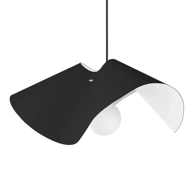 Volang Pendelleuchte Ø50cm Schwarz de Globen Lighting – photo du produit